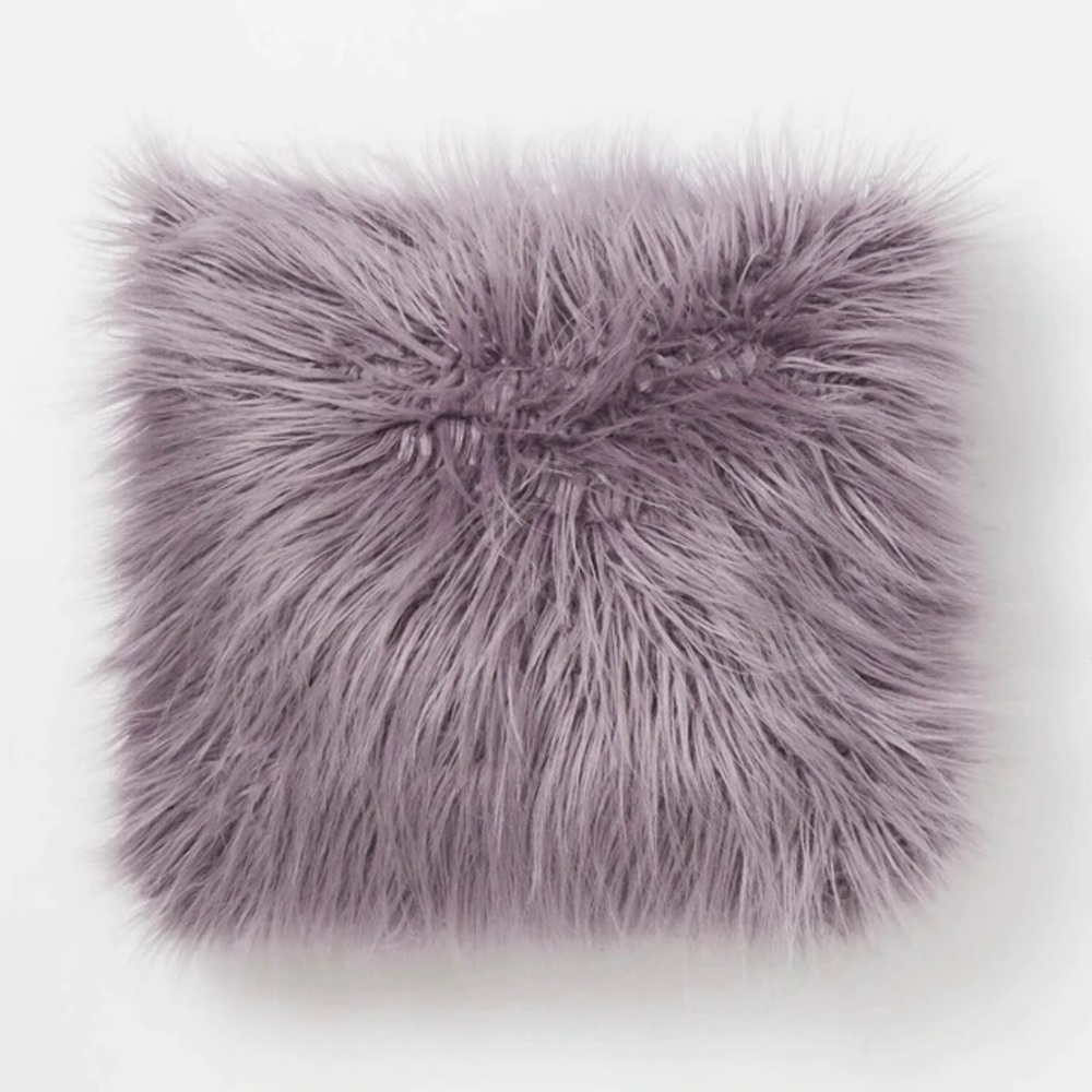 Dormify “Faux Mongolian Square Pillow”